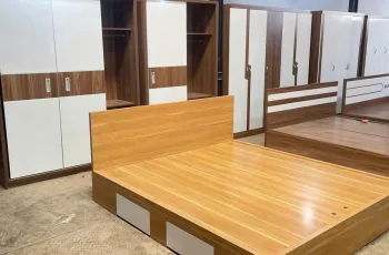 Giường ngủ ván ép – Giải pháp tiết kiệm chi phí cho gia đình và khách sạn tại Long Thành